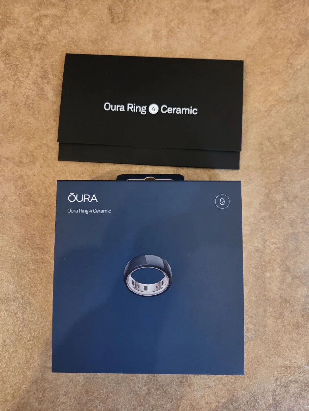 Oura Ring 4 Ceramic - Midnight Blue